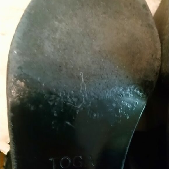 Toga Pulla Black Suede Boots - Picture 5 of 7